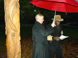 Monarch Project: Totem Pole Recognition Ceremony, Morningside Park